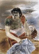 kuniyoshi Yasuo Season Ended oil painting